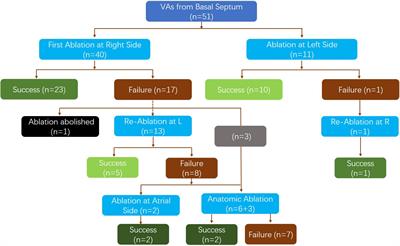 Ventricular arrhythmias originating from the basal septum of the ventricle: Clinical and electrophysiological characteristics and a systematic ablation approach